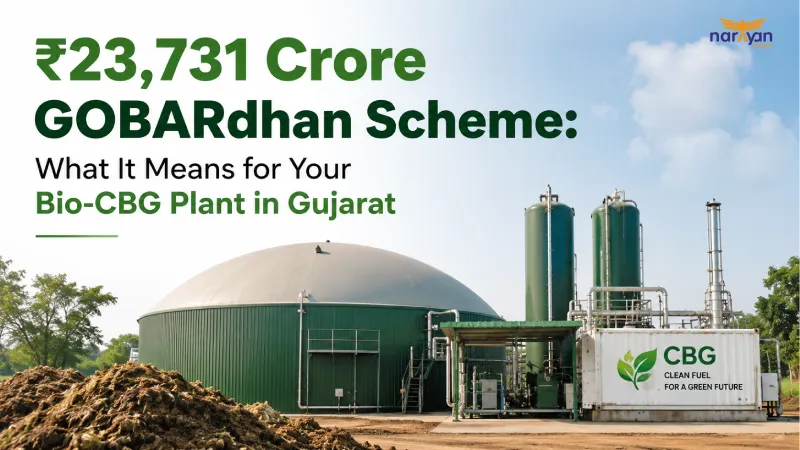 ₹23,731 Crore GOBARdhan Scheme: What It Means for Your Bio-CBG Plant in Gujarat