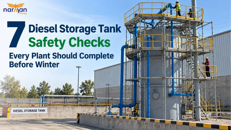 7 Diesel Storage Tank Safety Checks Every Plant Should Complete Before Winter