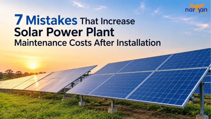 7 Mistakes That Increase Solar Power Plant Maintenance Costs After Installation