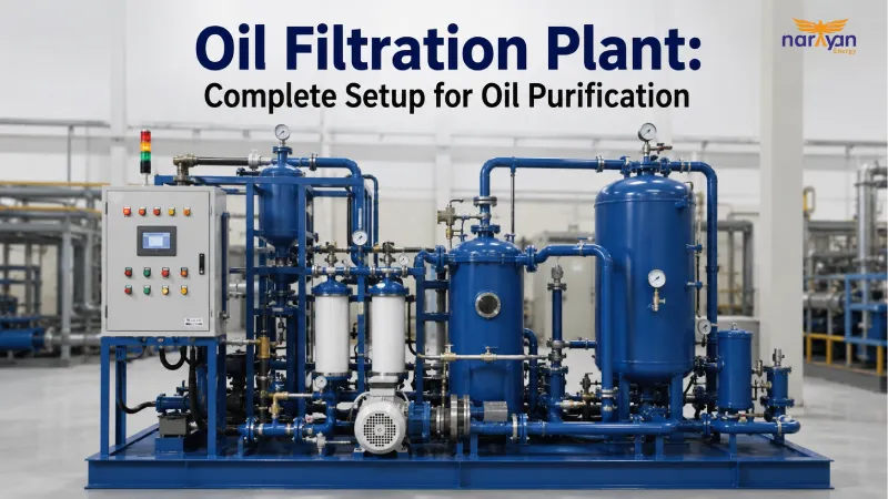 Oil Filtration Plant: Complete Setup for Oil Purification