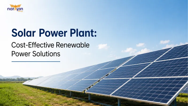 Solar Power Plant: Cost-Effective Renewable Power Solutions
